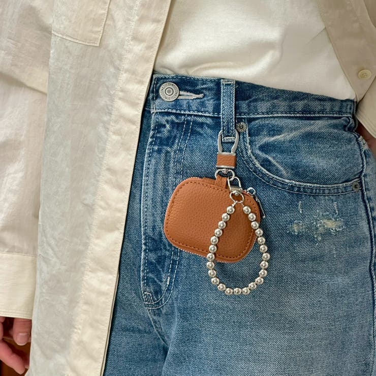 本革キーケース キーチャーム ポーチ | feu | 詳細画像7 