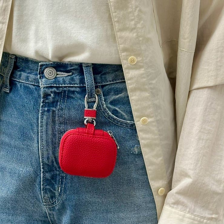 本革キーケース キーチャーム ポーチ | feu | 詳細画像9 