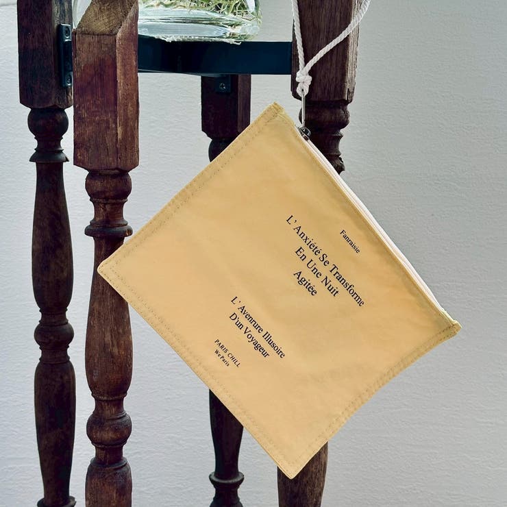 イエロー | ポーチ 化粧ポーチ ステーショナリー | feu