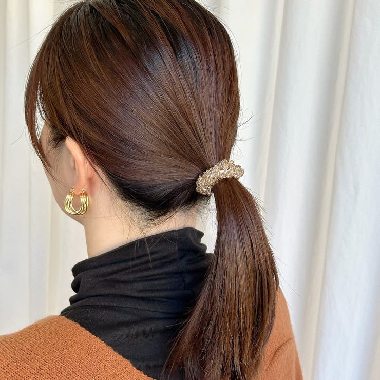 きらきら ヘアゴム ボリューム | feu | 詳細画像13 