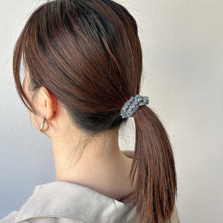 きらきら ヘアゴム ボリューム | feu | 詳細画像18 