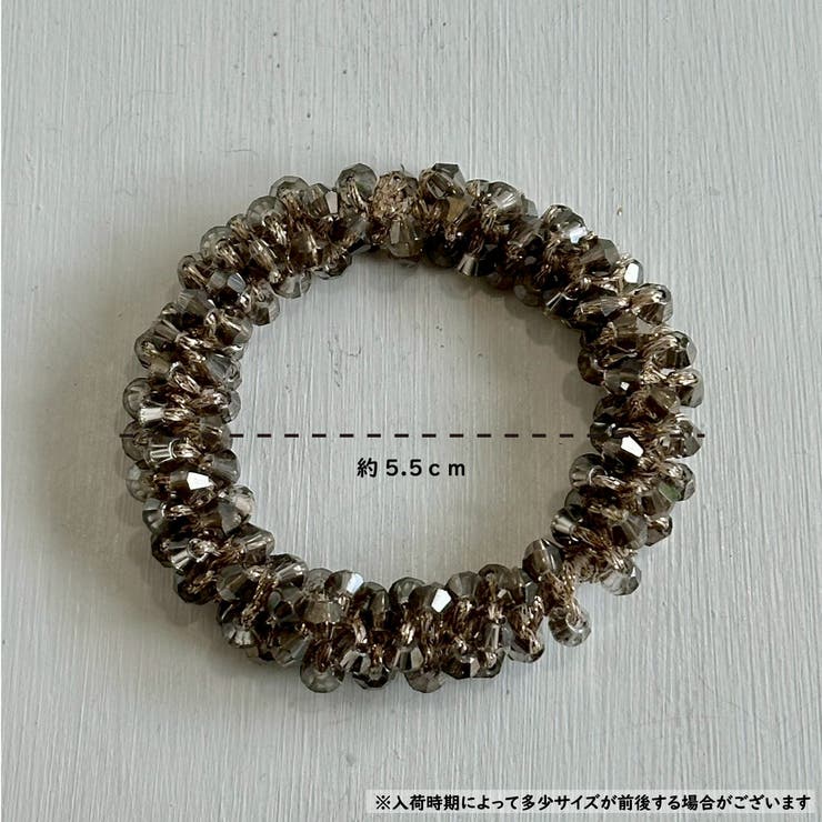 きらきら ヘアゴム ボリューム | feu | 詳細画像4 