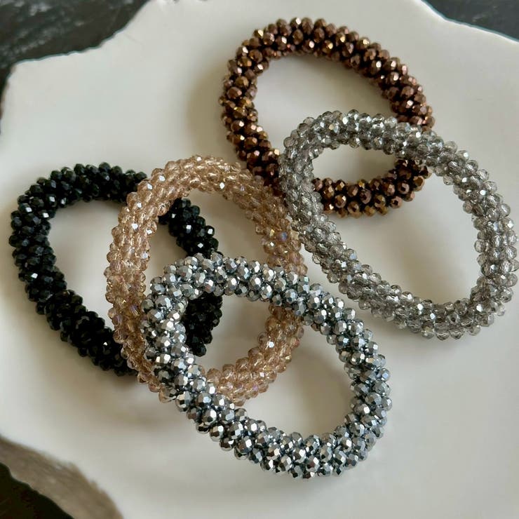 きらきら ヘアゴム ボリューム | feu | 詳細画像2 