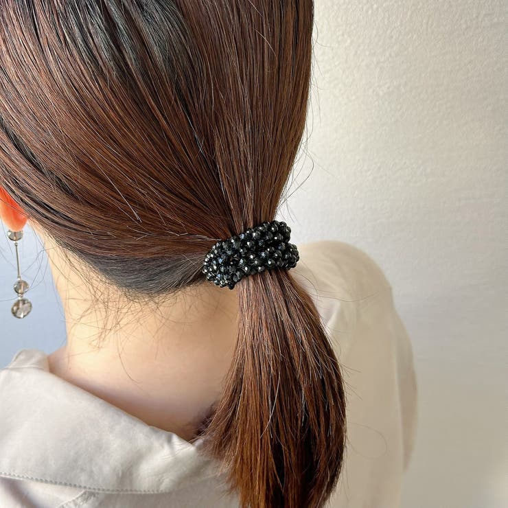 きらきら ヘアゴム ボリューム | feu | 詳細画像3 