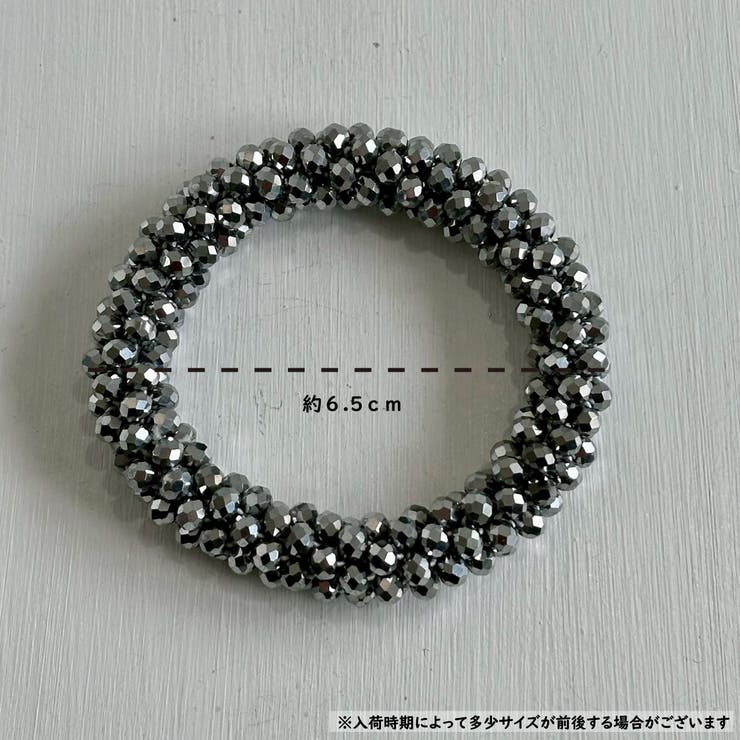 きらきら ヘアゴム ボリューム | feu | 詳細画像4 