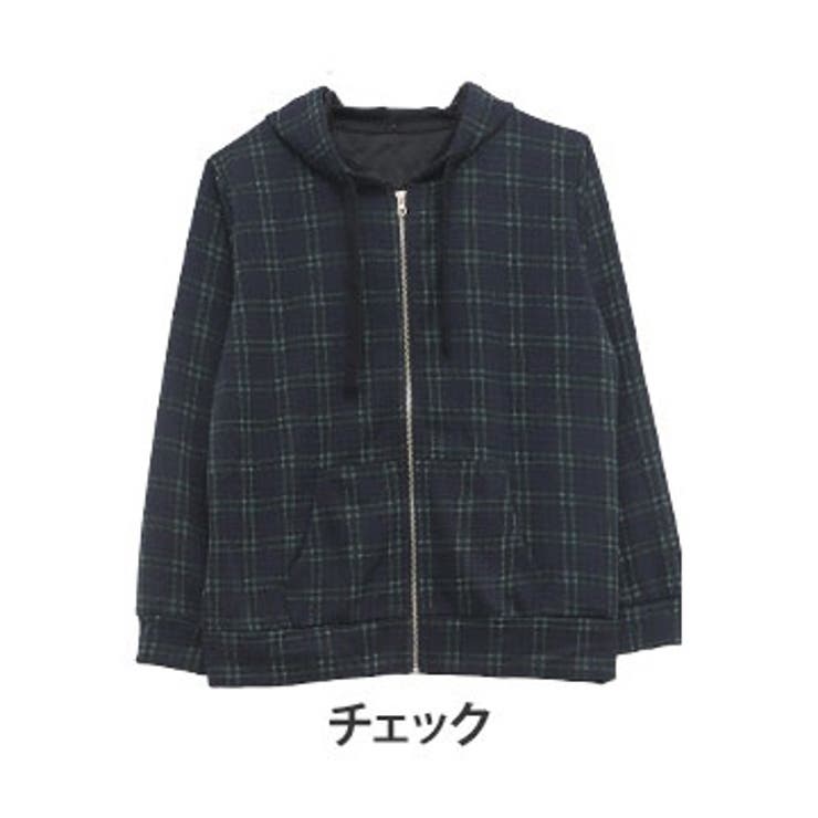ジップタイプ/チェック柄