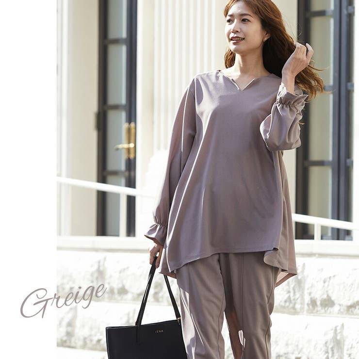 Rin デザインもサイズも組み合わせ自由カセット服 キーネックチュニック | A Happy Marilyn | 詳細画像15