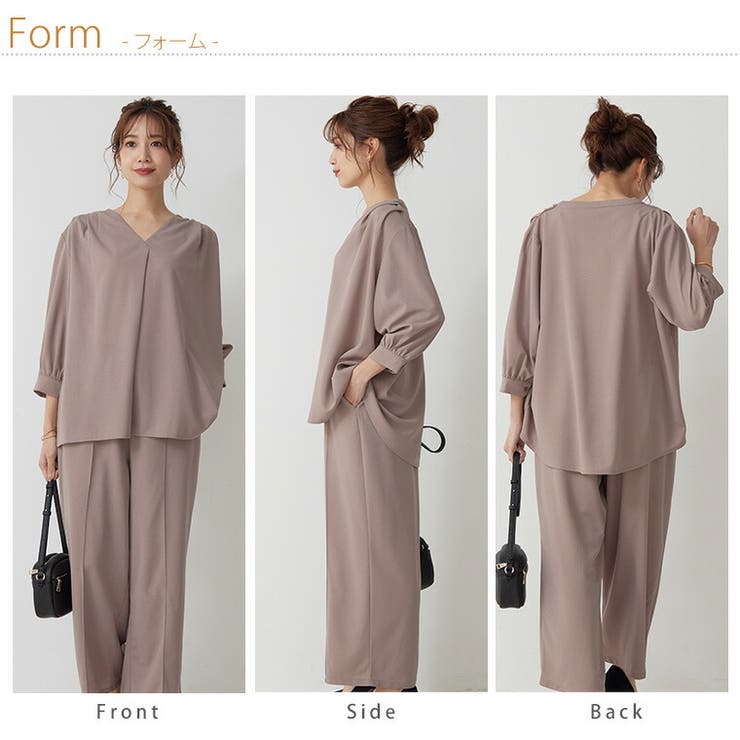 Rin デザインもサイズも組み合わせ自由カセット服 スキッパーT