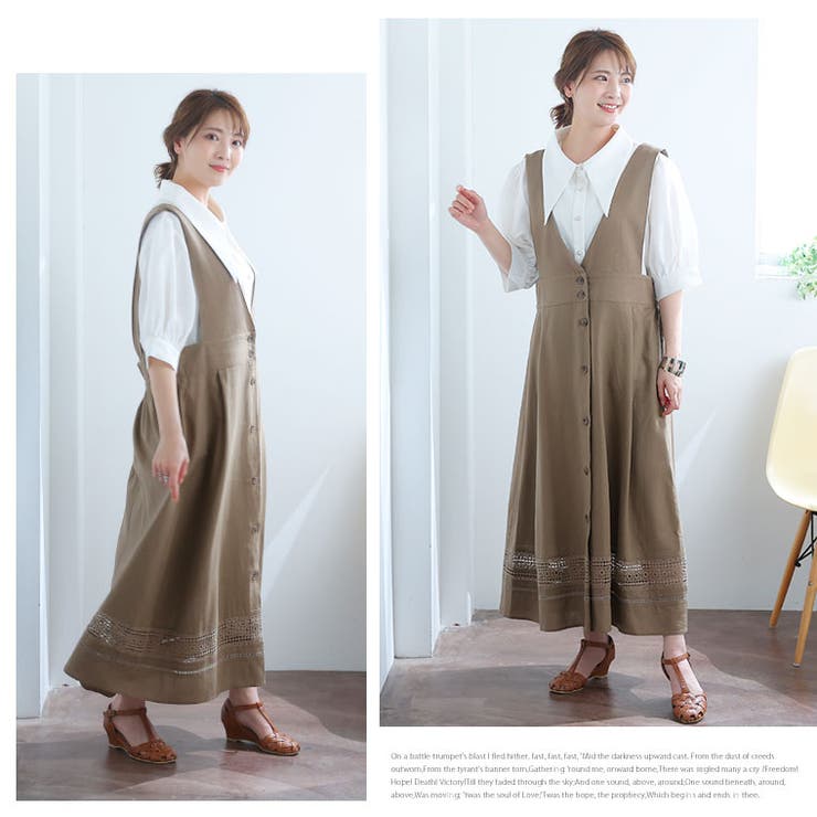 トップス rin Rin 三角襟 五分袖シャツ[品番：AH000020774]｜A Happy Marilyn