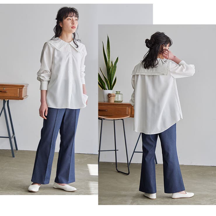 LUMFORLEproducedbyMy:nia セーラーカラー ブラウス | A Happy Marilyn | 詳細画像15 