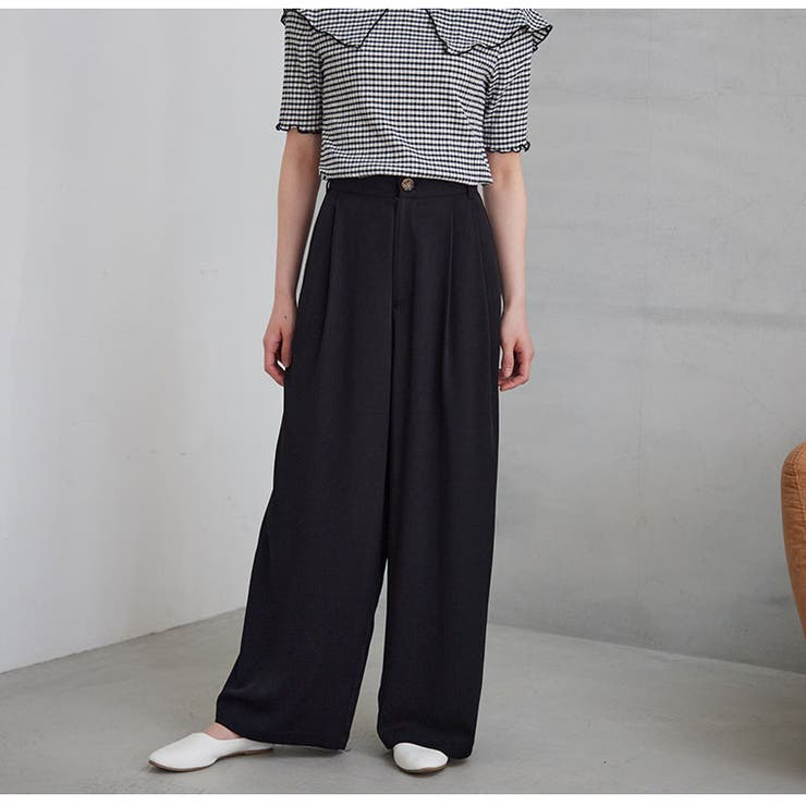 LUMFORLEproducedbyMy:nia 2タック ワイドパンツ | A Happy Marilyn | 詳細画像13 