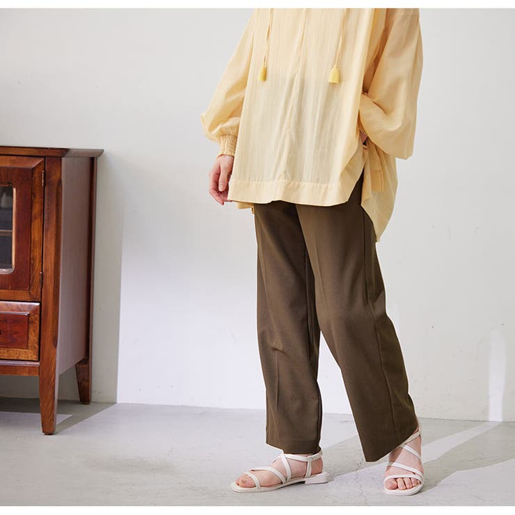 LUMFORLEproducedbyMy:nia ワイド テーパードパンツ | A Happy Marilyn | 詳細画像9 