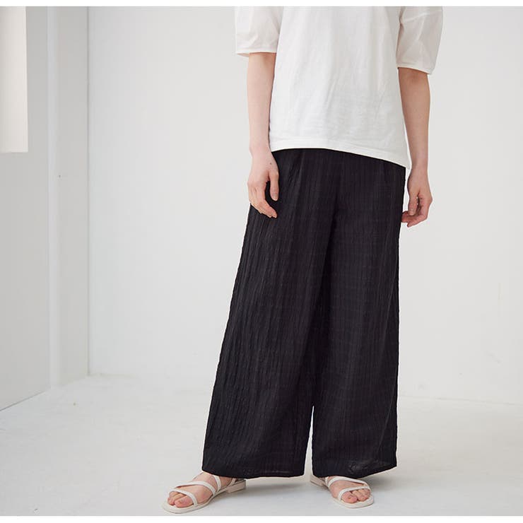 LUMFORLEproducedbyMy:nia チェック ワイドパンツ | A Happy Marilyn | 詳細画像6 