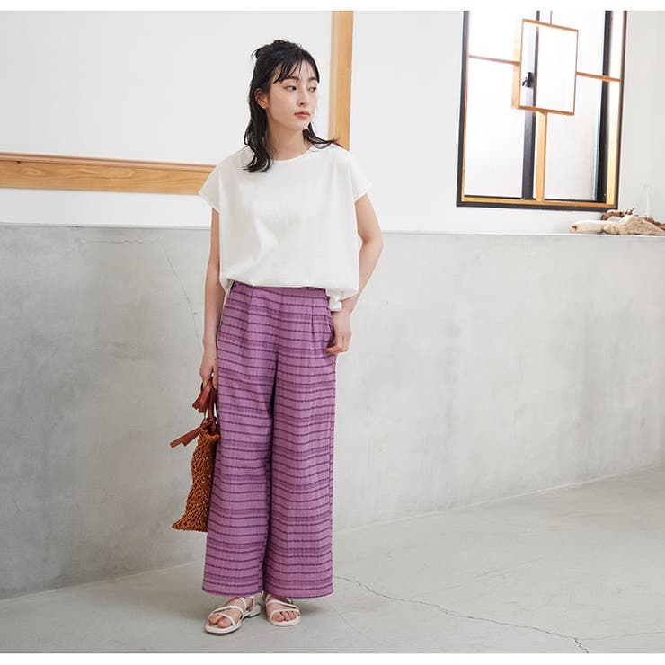 LUMFORLEproducedbyMy:nia チェック ワイドパンツ | A Happy Marilyn | 詳細画像9 