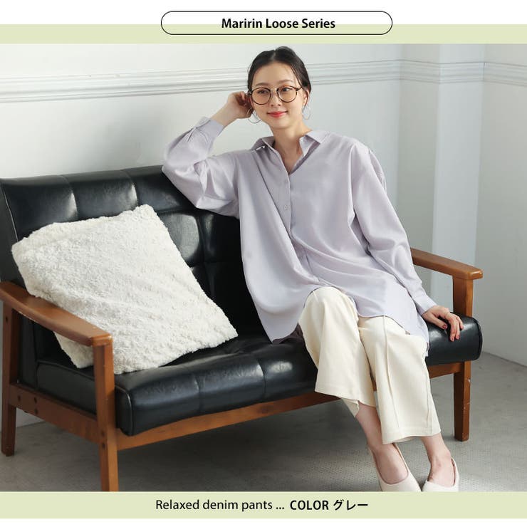 ゆとりMARILYN ゆったり チュニックシャツ | A Happy Marilyn | 詳細画像18 