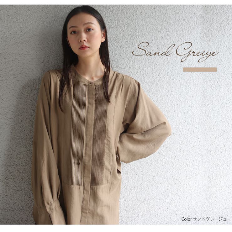 effortlessmode ピンタックブザム シャツブラウス | A Happy Marilyn | 詳細画像15 