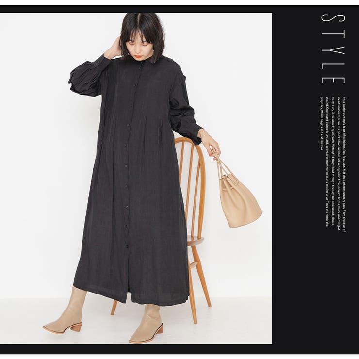 LAVEANGE タック入り段々袖 ワンピース | A Happy Marilyn | 詳細画像17 