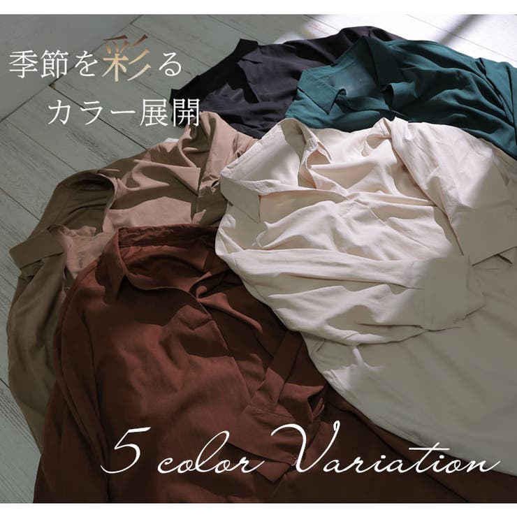 effortlessmode スキッパー ロングシャツ | A Happy Marilyn | 詳細画像10 