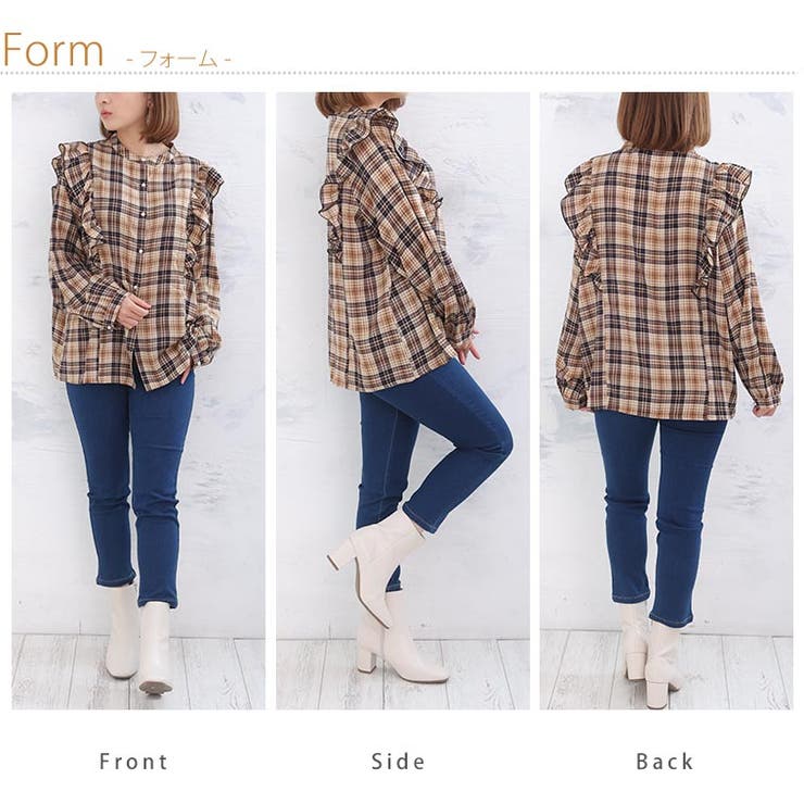 肩フリル フェミニン ブラウス | A Happy Marilyn | 詳細画像20 