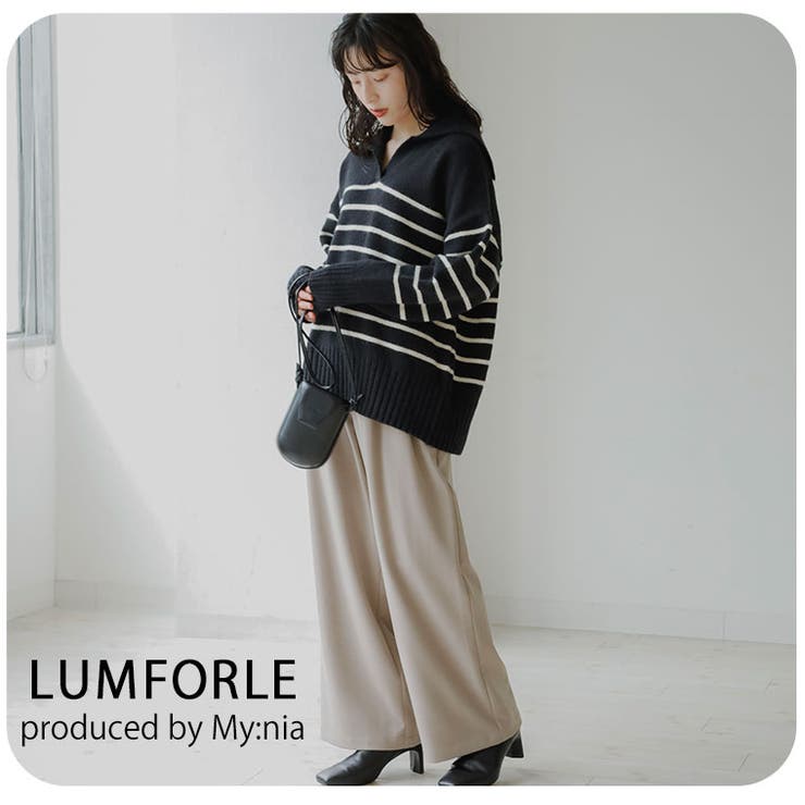 LUMFORLEproducedbyMy:nia セーラー風襟付き ニット | A Happy Marilyn | 詳細画像14 