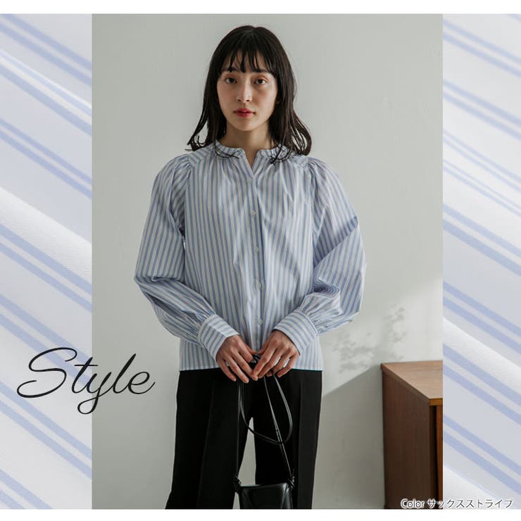 LUMFORLEproducedbyMy:nia 袖ボリューム シャツ | A Happy Marilyn | 詳細画像7 