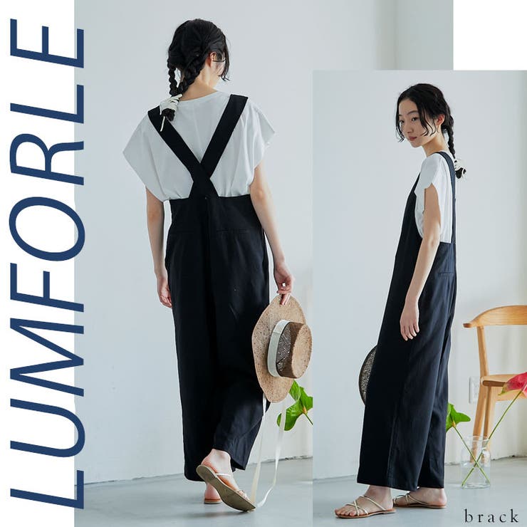 LUMFORLEproducedbyMy:nia 麻レーヨン サロペット大きいサ… | A Happy Marilyn | 詳細画像13 