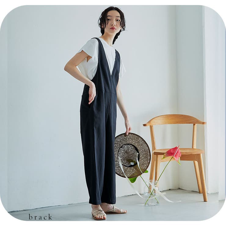 LUMFORLEproducedbyMy:nia 麻レーヨン サロペット大きいサ… | A Happy Marilyn | 詳細画像14 