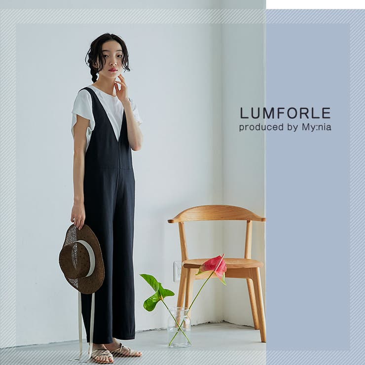 LUMFORLEproducedbyMy:nia 麻レーヨン サロペット大きいサ… | A Happy Marilyn | 詳細画像8 