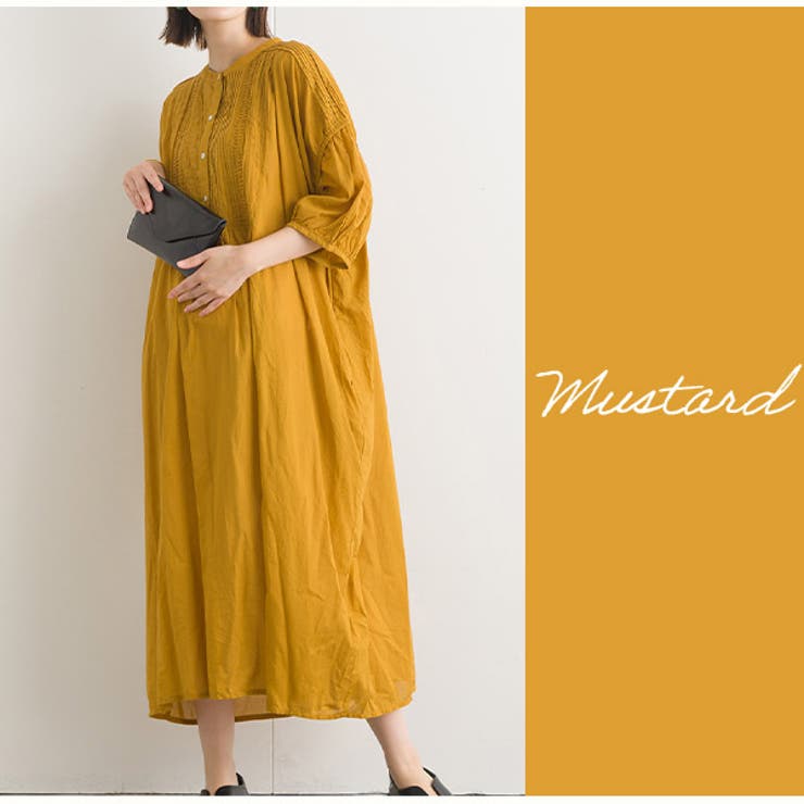 ブザム ピンタック ルーズワンピース | A Happy Marilyn | 詳細画像8 