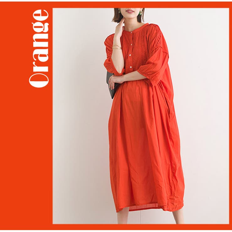 ブザム ピンタック ルーズワンピース | A Happy Marilyn | 詳細画像9 