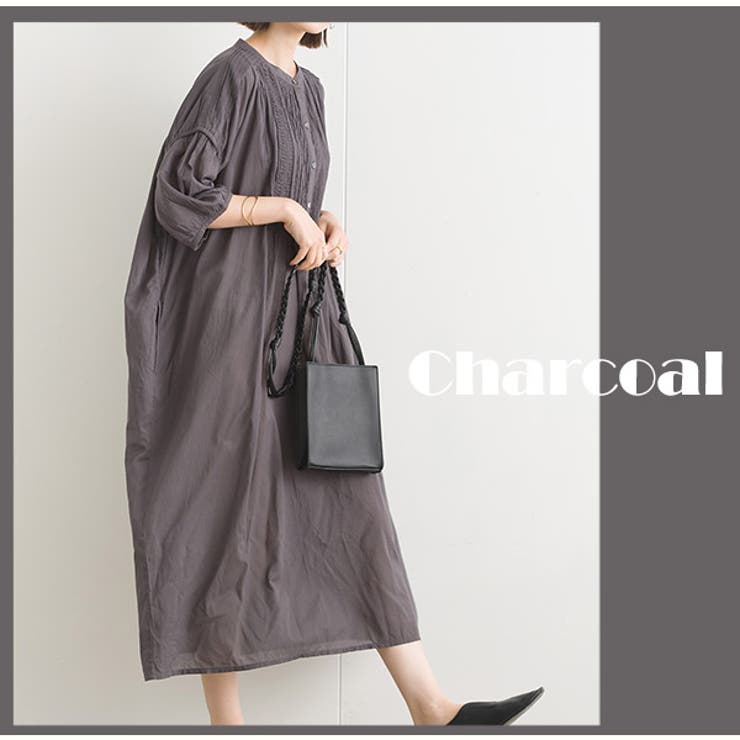 ブザム ピンタック ルーズワンピース | A Happy Marilyn | 詳細画像11 