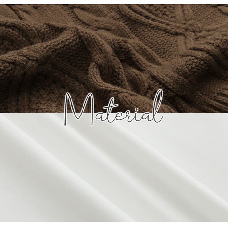 ラファモプロデュース ニットベスト×Ａラインシャツワンピース コーデセット | A Happy Marilyn | 詳細画像11 