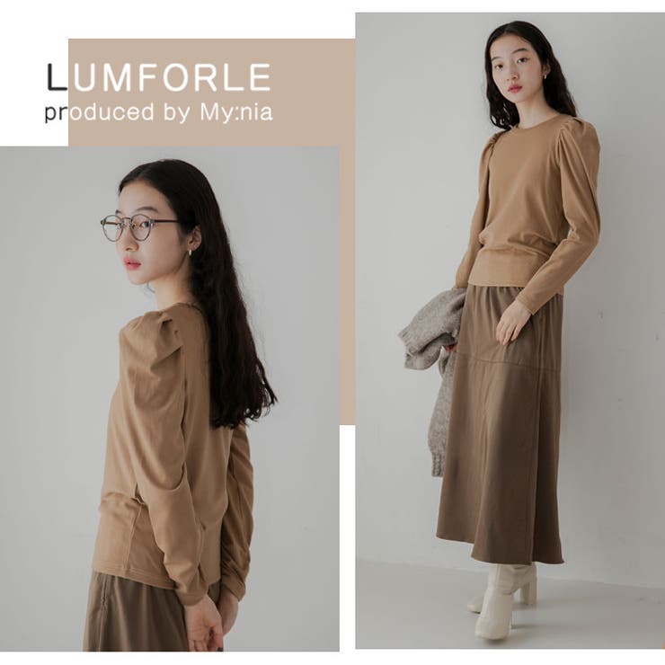 LUMFORLEproducedbyMy:nia 袖ボリューム トレーナー | A Happy Marilyn | 詳細画像17 