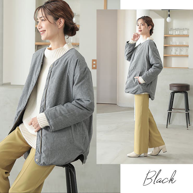 Rin ひょうたんキルト リバーシブルジャケット[品番：AH000022568]｜A Happy  Marilyn（アハッピーマリリン）のレディースファッション通販｜SHOPLIST（ショップリスト）