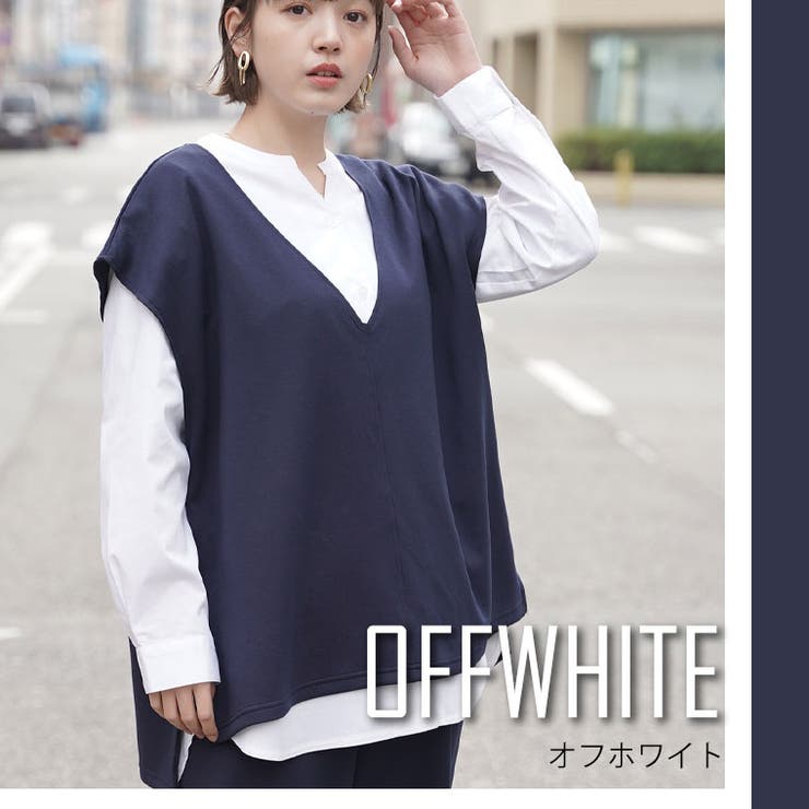 ゆったり キーネック シャツチュニック | A Happy Marilyn | 詳細画像10 