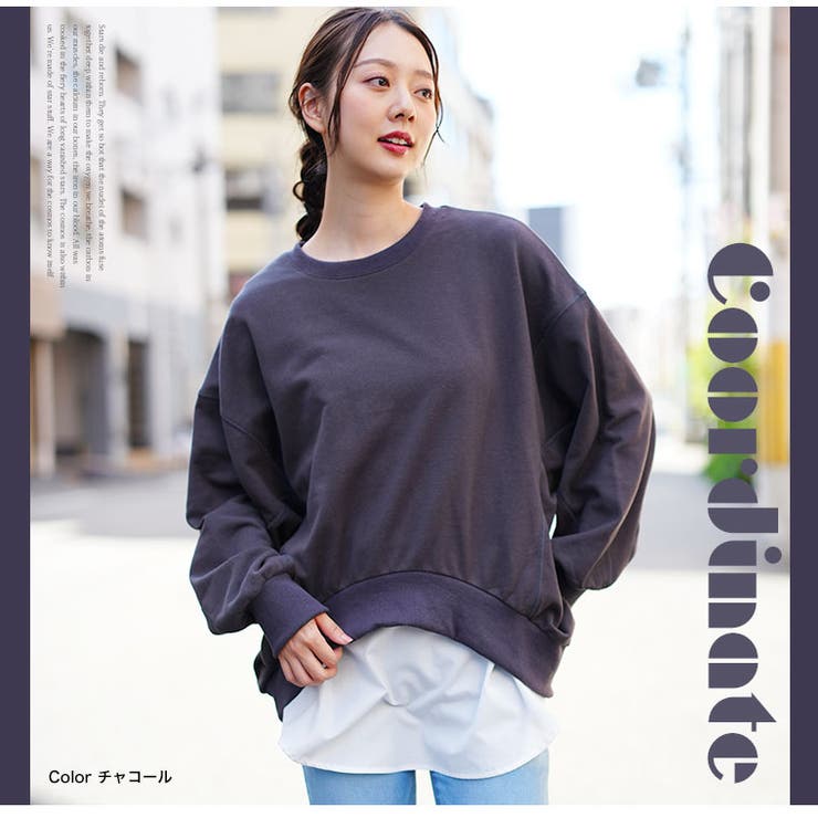 大人の余裕 ドルマン 裏毛プルオーバー | A Happy Marilyn | 詳細画像17 