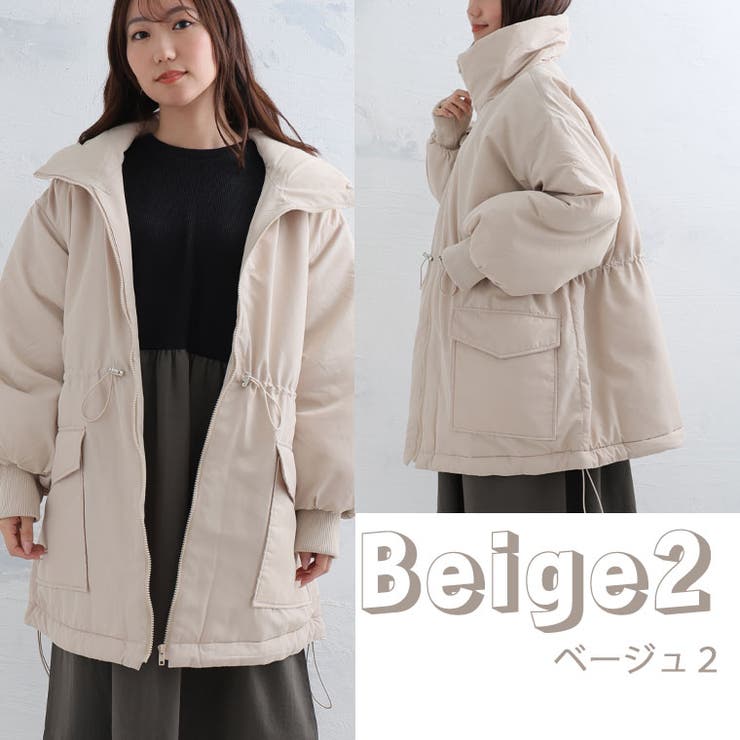 ウエスト ドロスト パッファーコート | A Happy Marilyn | 詳細画像10 