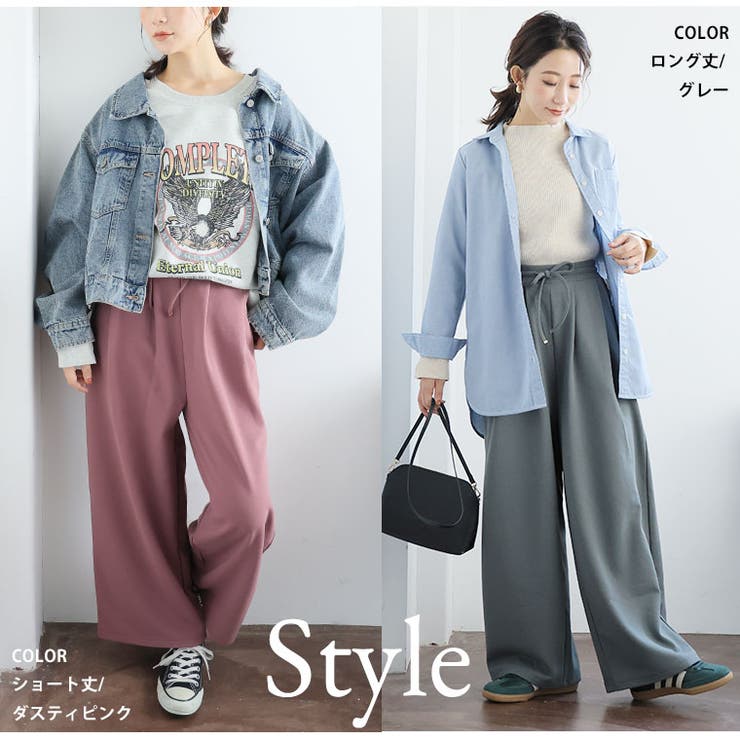 ウォッシャブルで楽ちん キレイなシルエット「どこでもパンツ」 イージーパンツ | A Happy Marilyn | 詳細画像17 