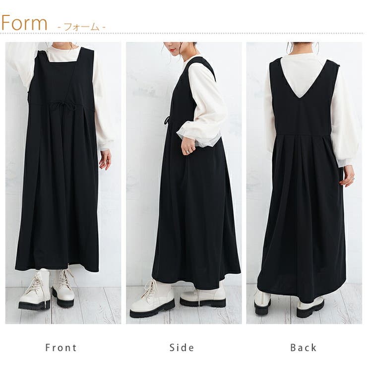 スポッと着られる！！”楽かわ”シリーズ！ タックで下半身カバー | A Happy Marilyn | 詳細画像17 