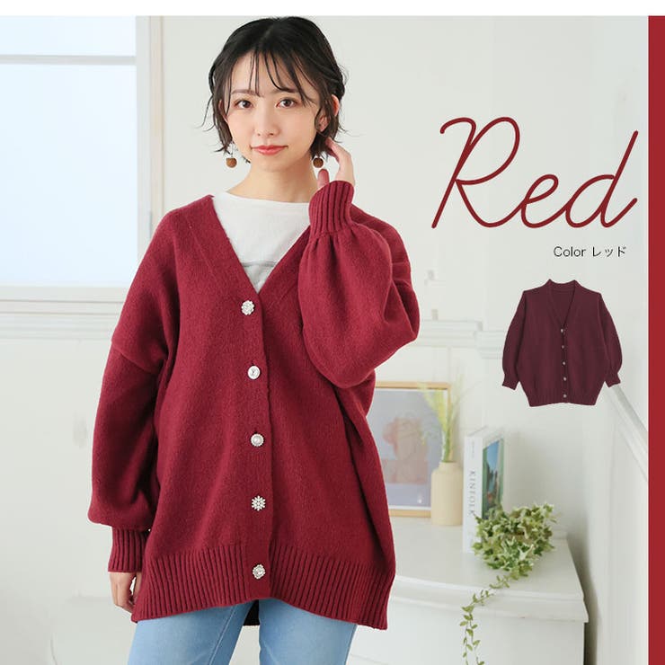 美人に着映える ビジューボタン レディ | A Happy Marilyn | 詳細画像18 