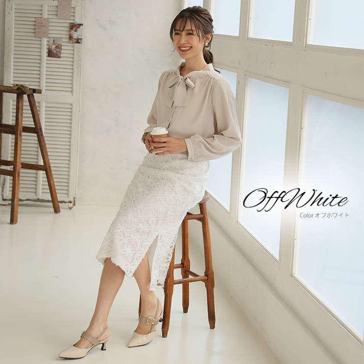 Rin フィットしすぎないのに細魅せ美人！華やぎ花モチーフ チュール | A Happy Marilyn | 詳細画像15 