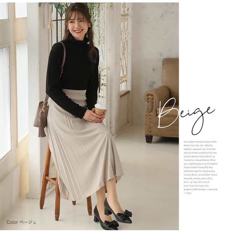 Rin ざぶざぶ洗える！変形 プリーツ | A Happy Marilyn | 詳細画像16 