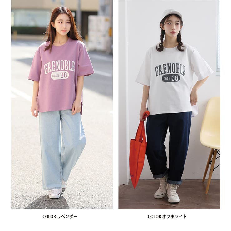 【ハッピーさらりん】 カレッジプリント 裾ラウンド | A Happy Marilyn | 詳細画像17 