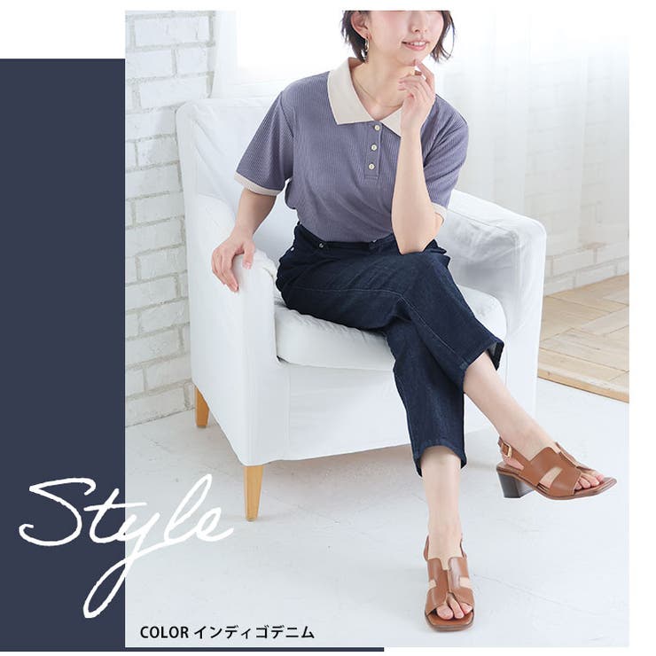 お腹楽らく♪ デニムとカラーで選べる ひんやり | A Happy Marilyn | 詳細画像17 