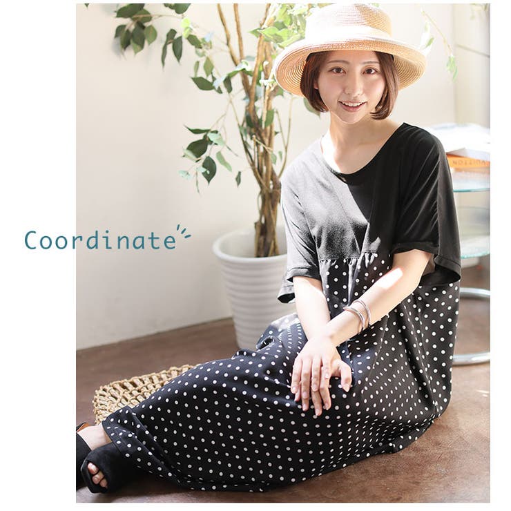 切替でスタイルアップ♪ 柄で魅せる 夏ワンピース | A Happy Marilyn | 詳細画像13 