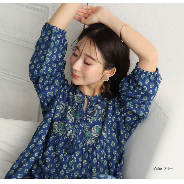 切替 レーヨン プリント | A Happy Marilyn | 詳細画像11 