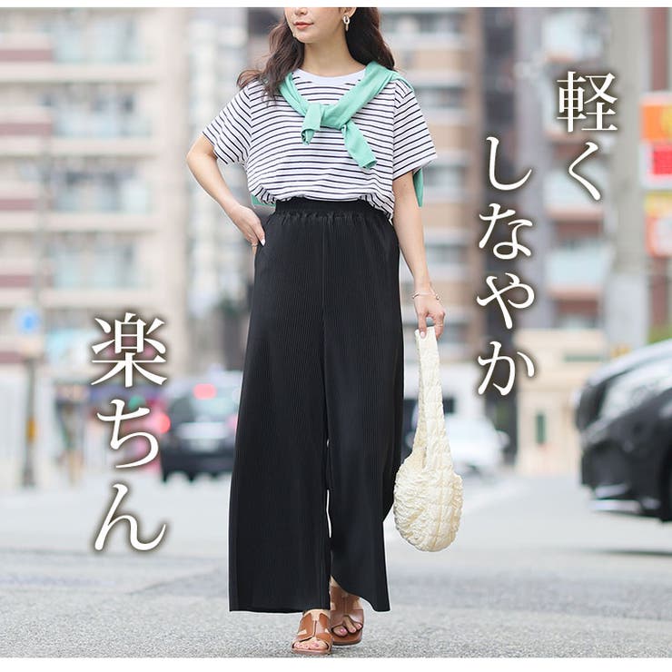 セルフカットでジャスト丈！ プリーツ パンツ | A Happy Marilyn | 詳細画像6 