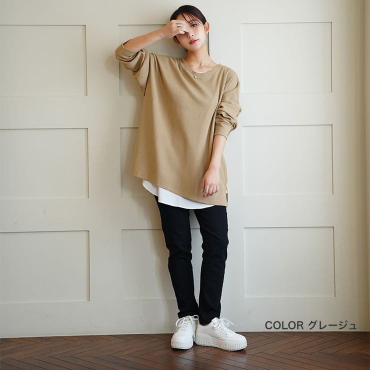 呼吸するコットン100％ 楽のび ワッフルシリーズ | A Happy Marilyn | 詳細画像15 