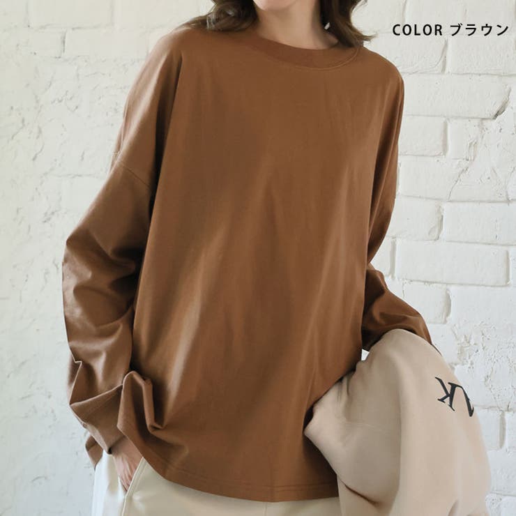 綿100Tシャツ 袖リブ ビッグ | A Happy Marilyn | 詳細画像17 