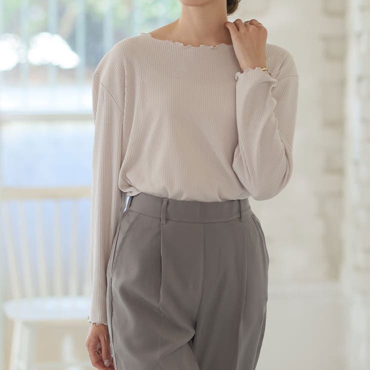 ベージュ（タグアイボリー）.. | Rin こだわったのはシルエットと着心地 すっきり | A Happy Marilyn